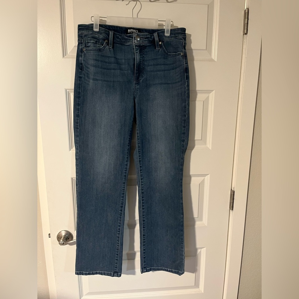 Buffalo David Bitton Dark Blue Straight Leg Jeans